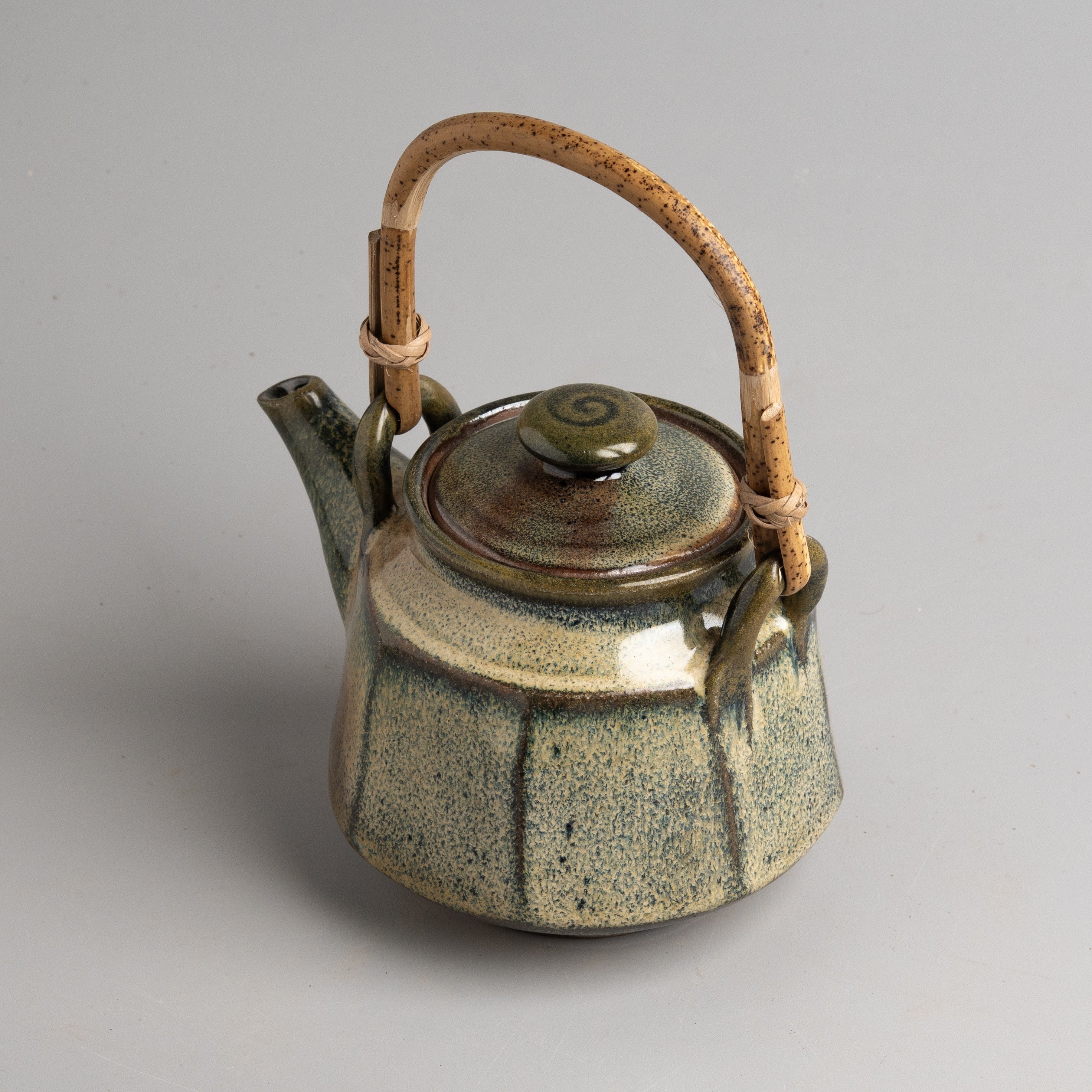 Moss Patina Teapot