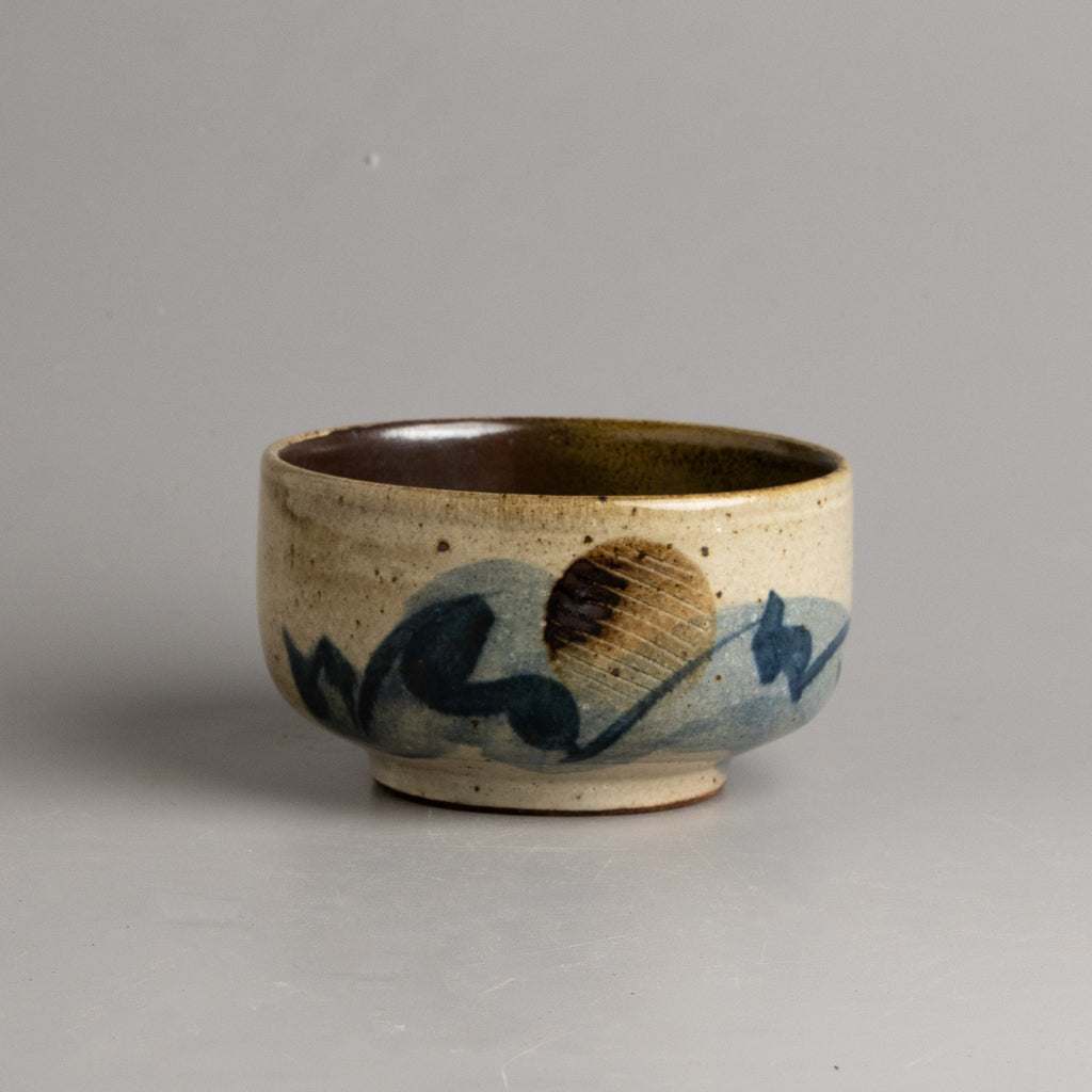 Indigo Meadow Yam Bowl