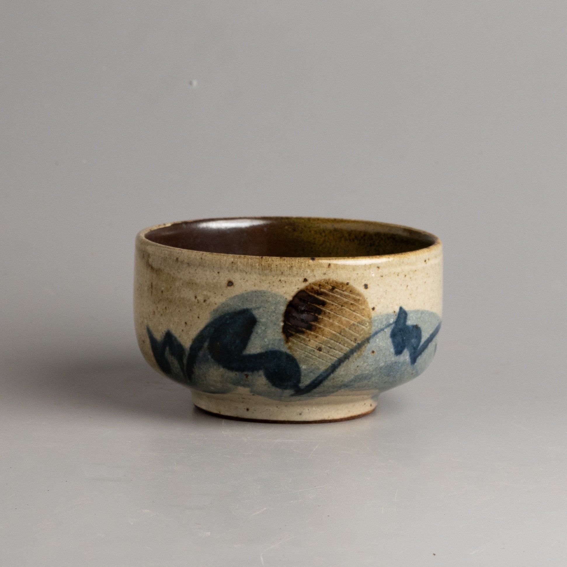 Indigo Meadow Yam Bowl