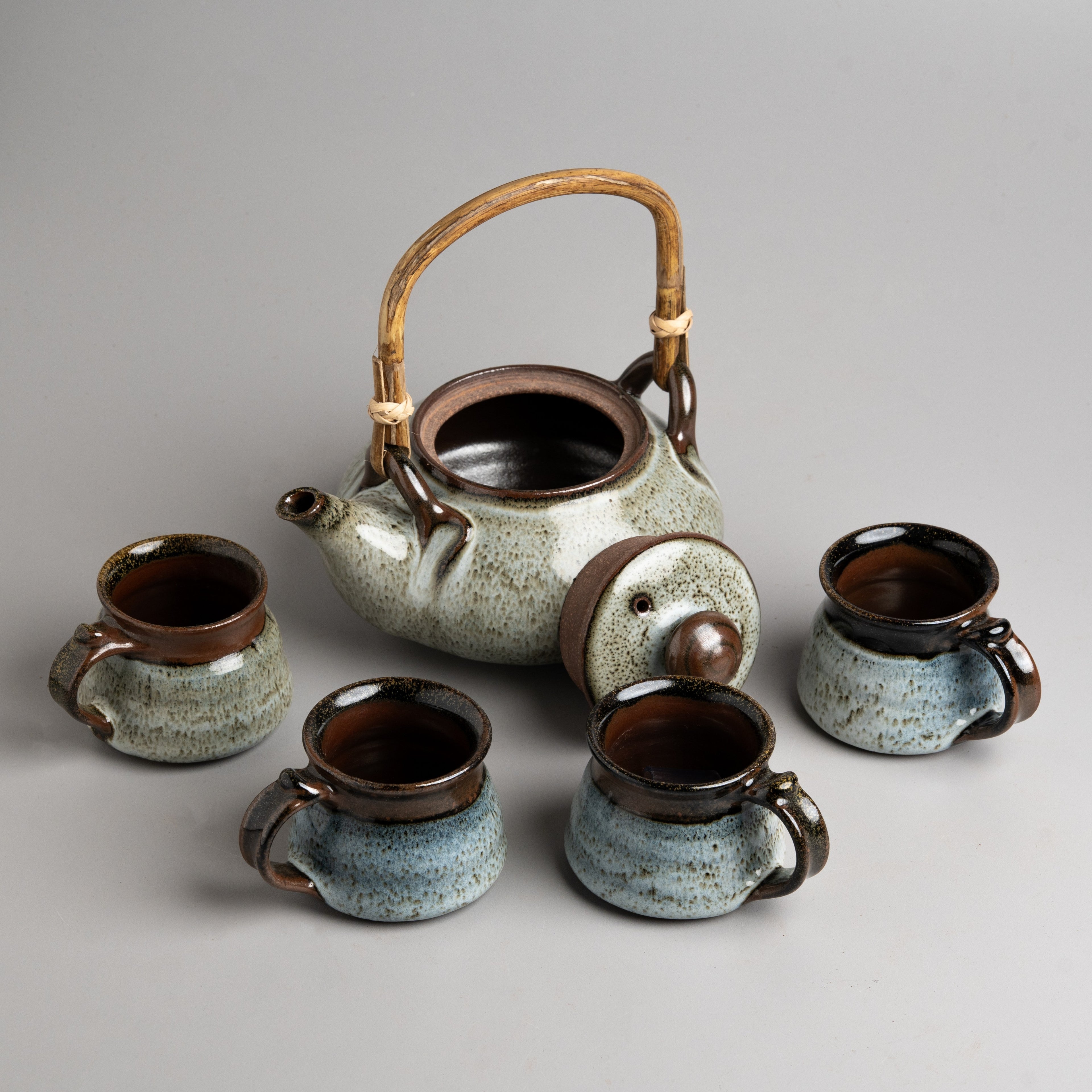 Sage Driftwood Tea Set
