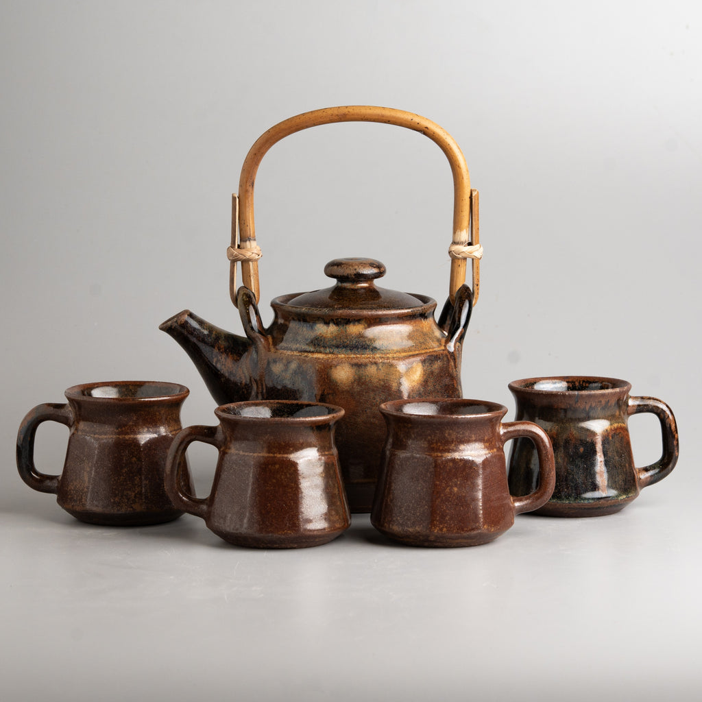 Tectonic Ochre Tea Set