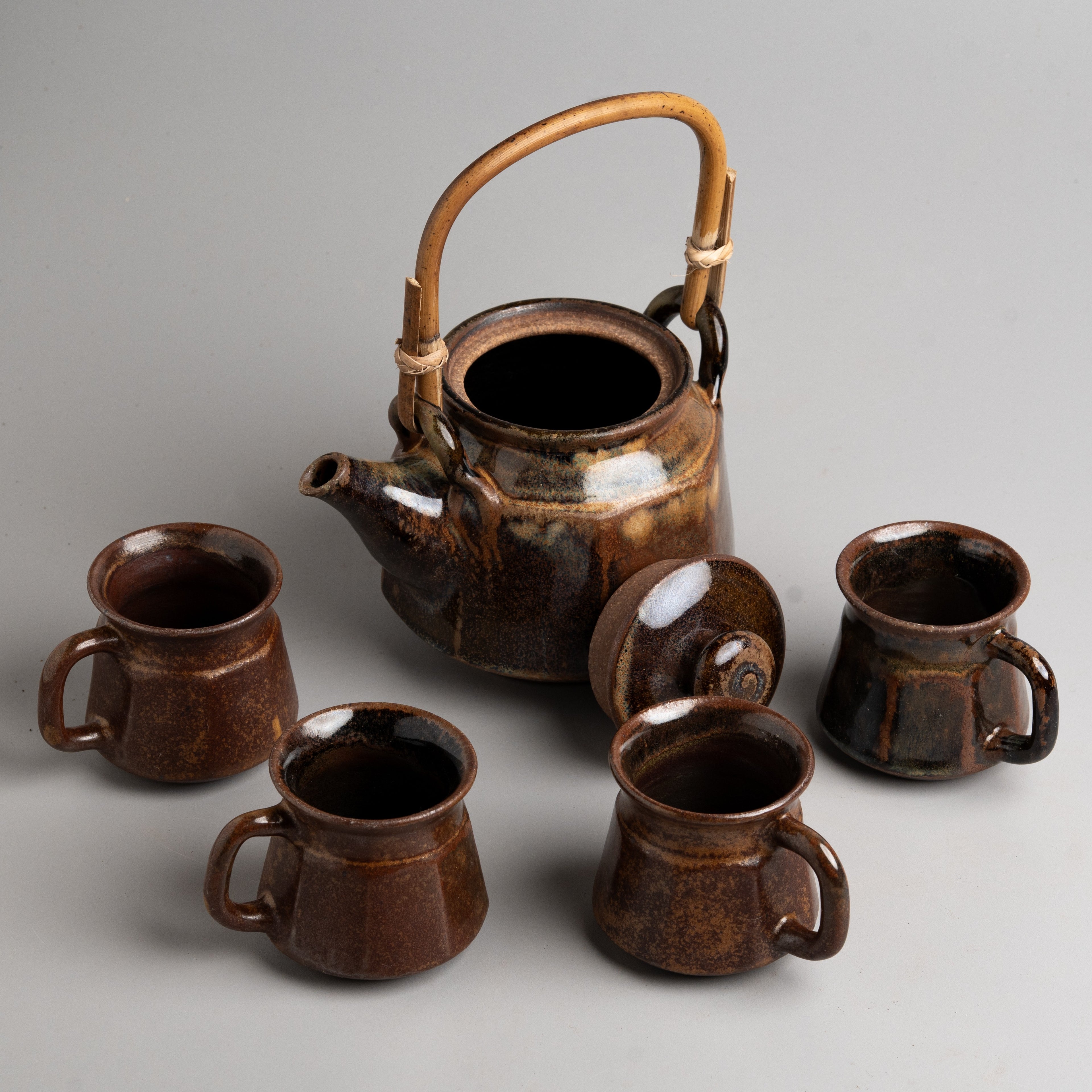 Tectonic Ochre Tea Set