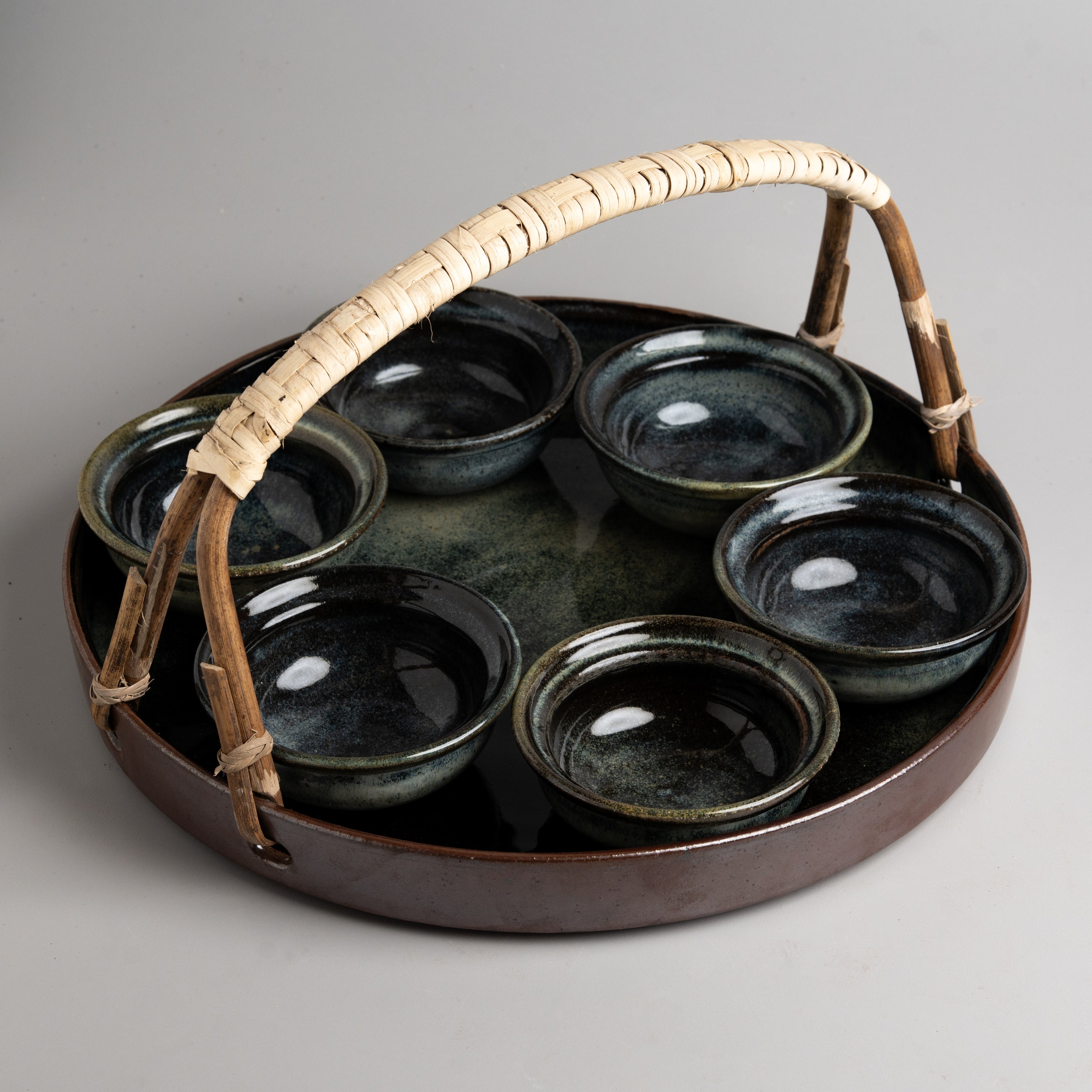 Oxide Eclipse Tray and Katori Set