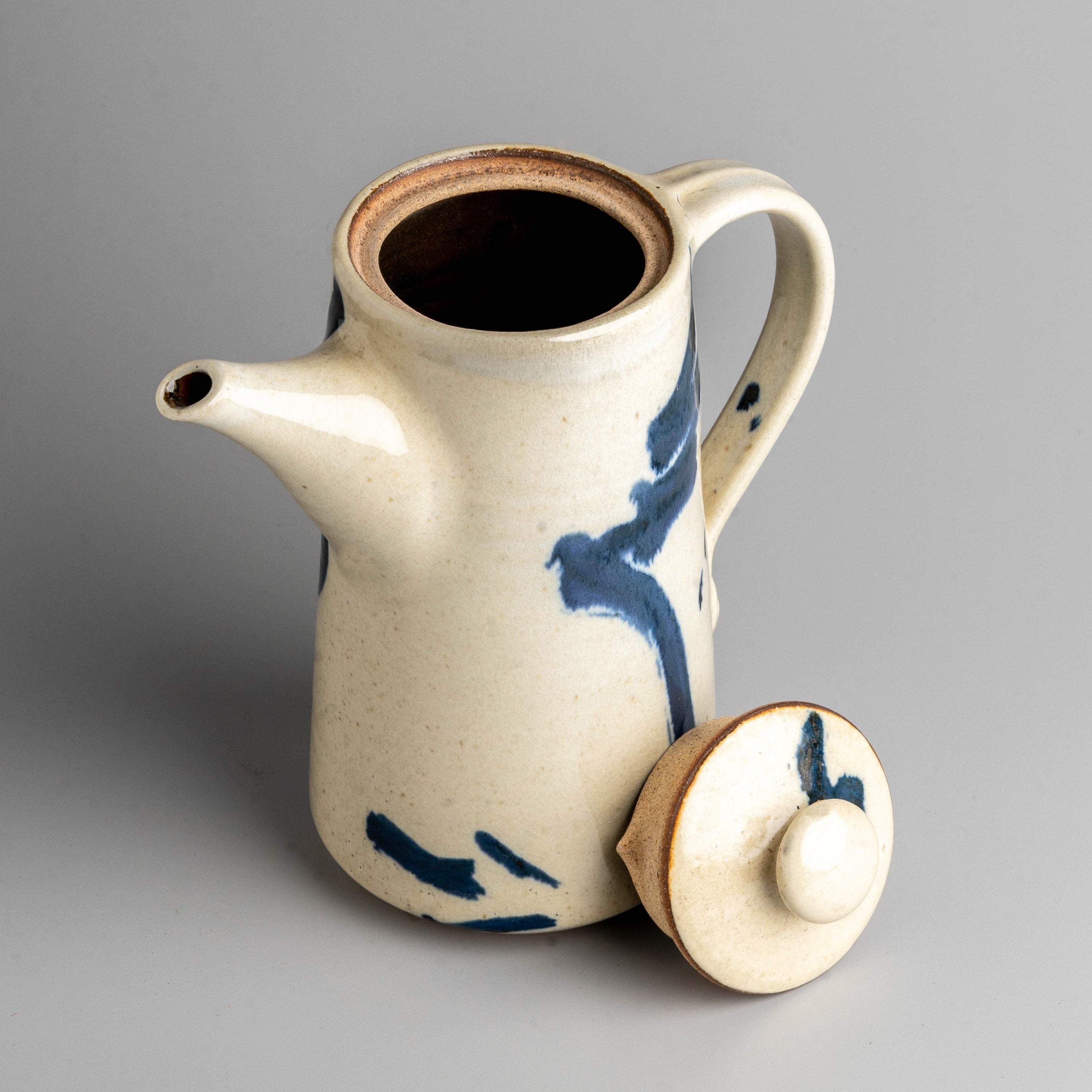 Indigo Inkstroke Coffee Pot