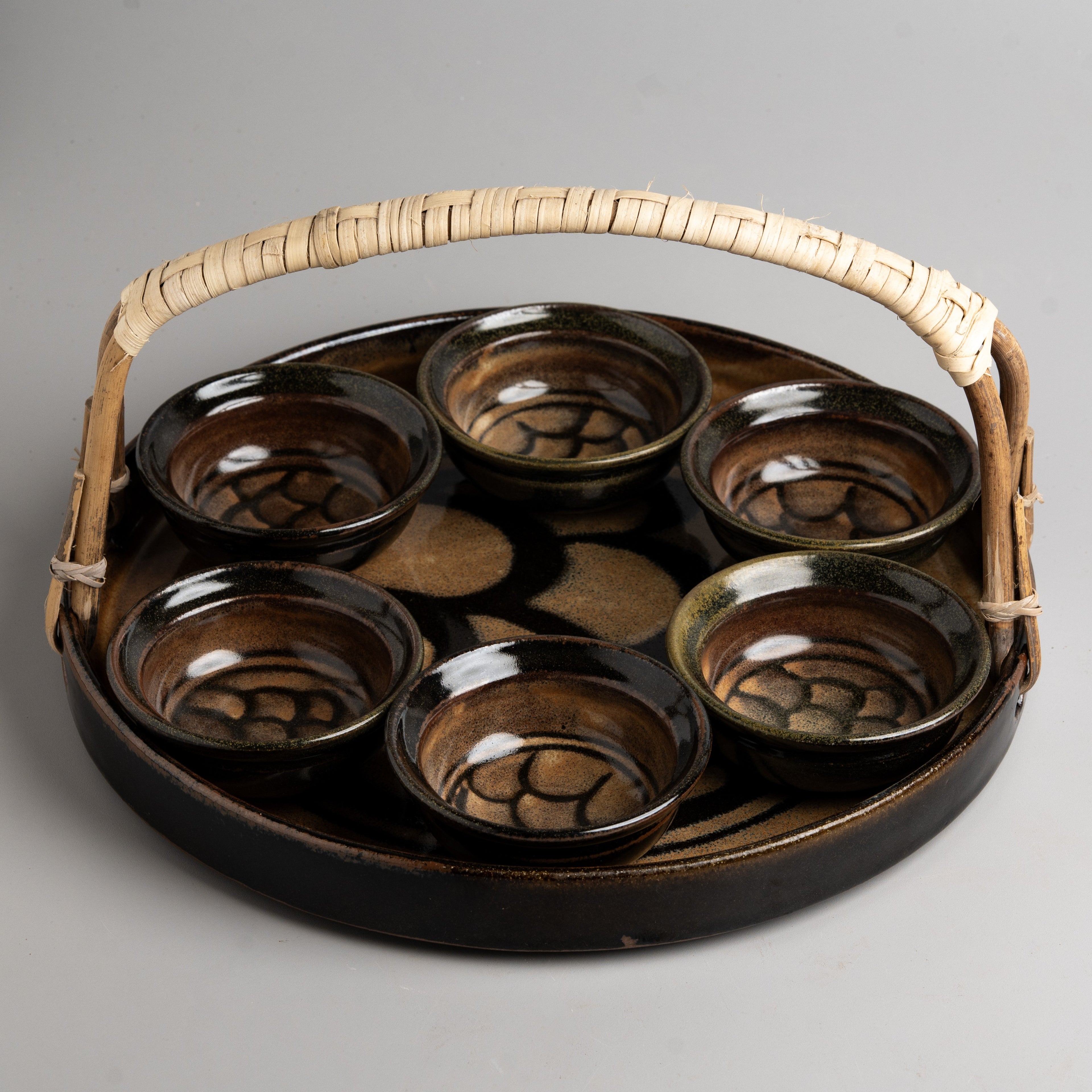 Sylvan Contour Tray and Katori Set