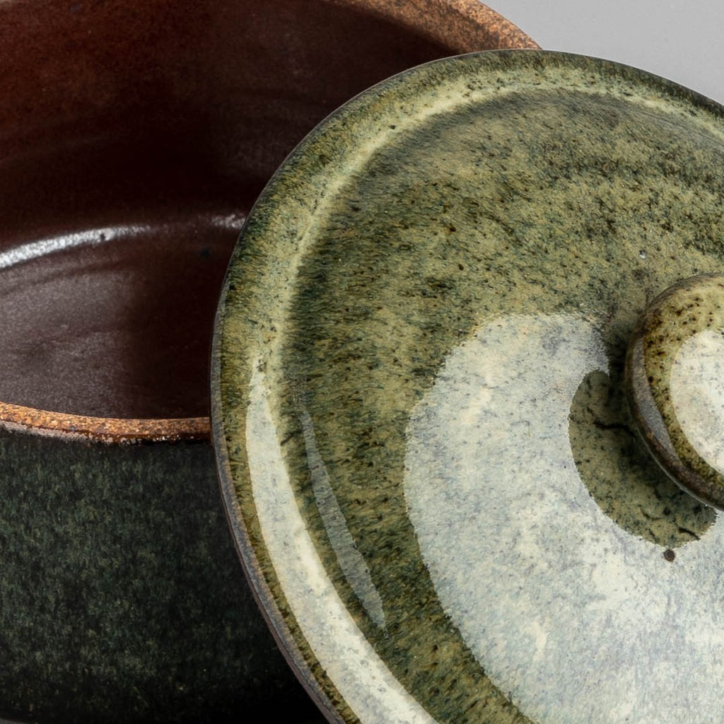 Celestial Green Lidded container