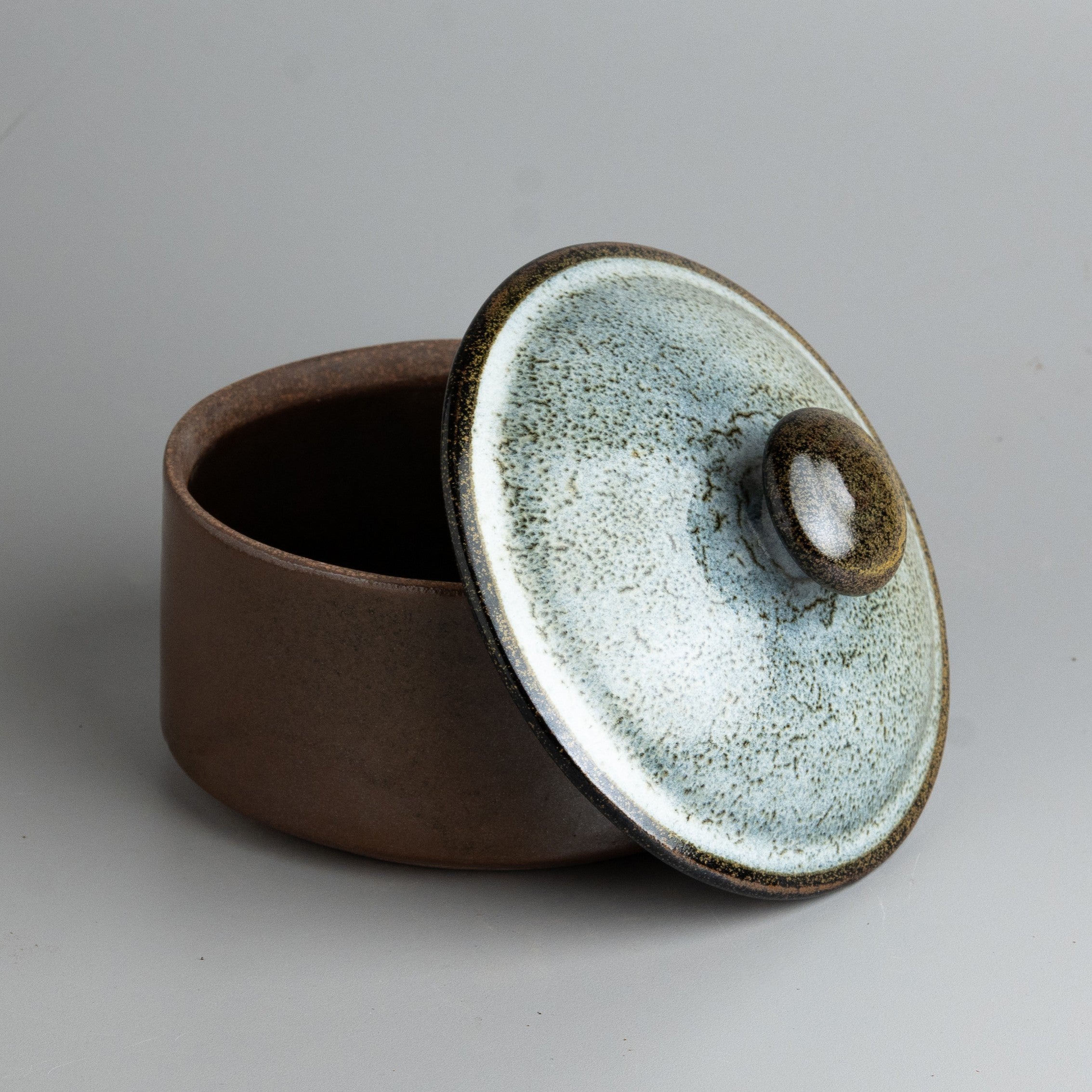 Mist Hearth Lidded Jar