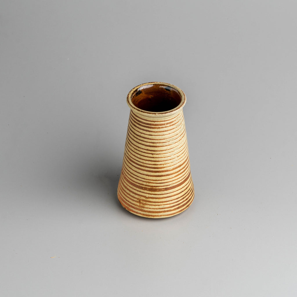 Layered Ember Vase