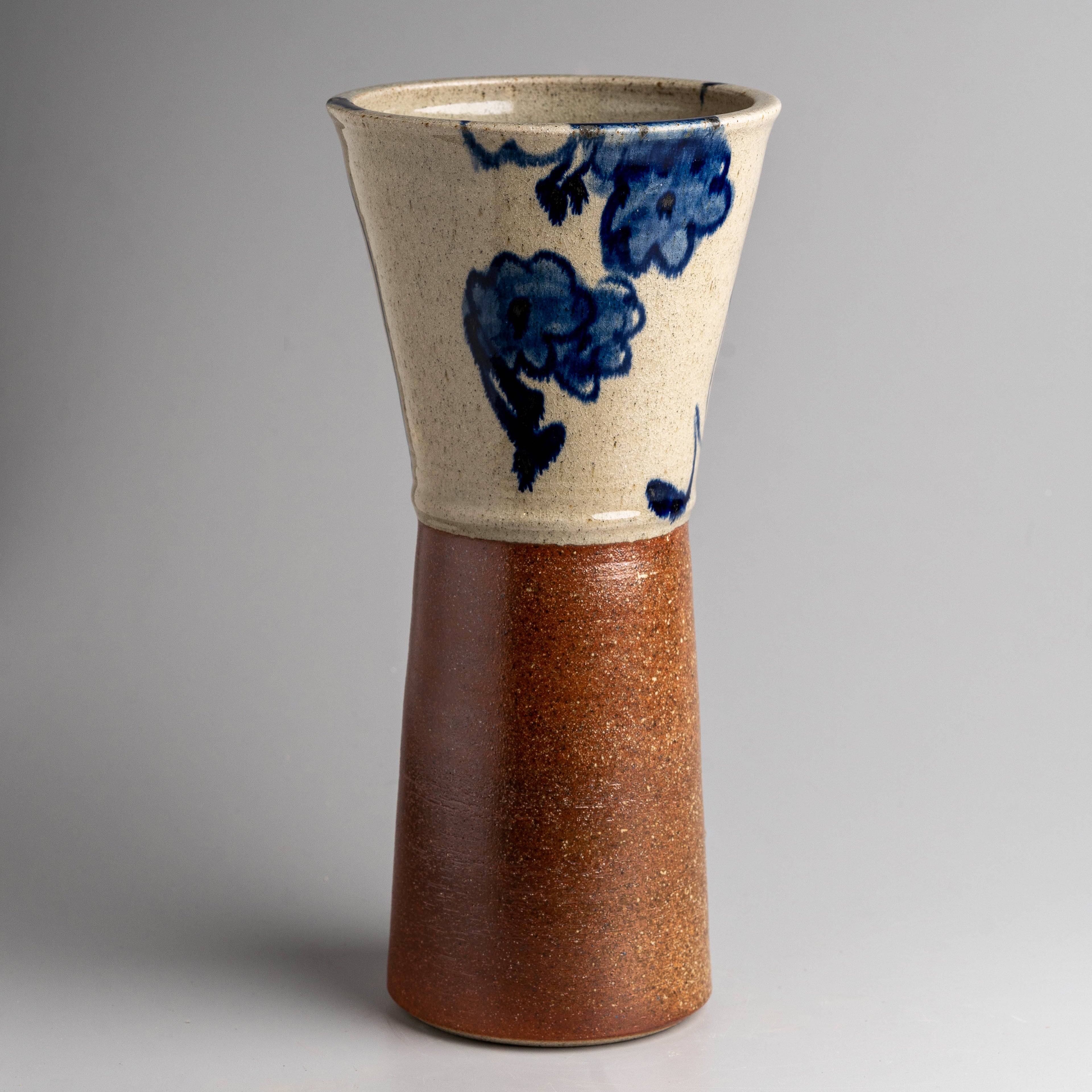 Indigo Bloom Vase