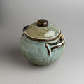 Mossy Green Lidded Jar