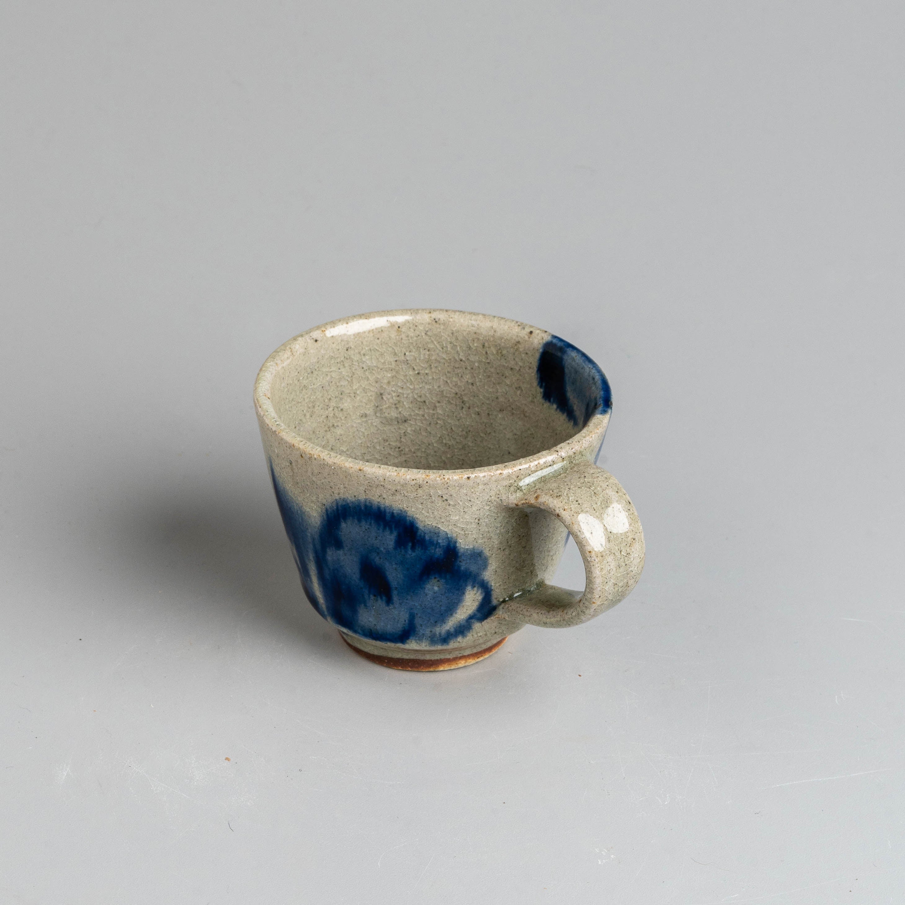 Cobalt Bloom Tapered Cup