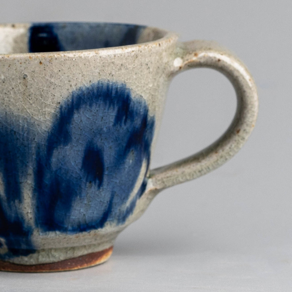 Cobalt Bloom Tapered Cup