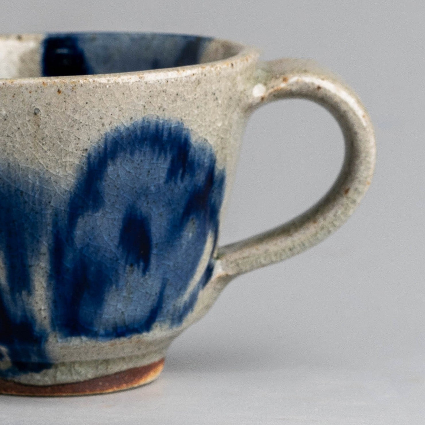 Cobalt Bloom Tapered Cup