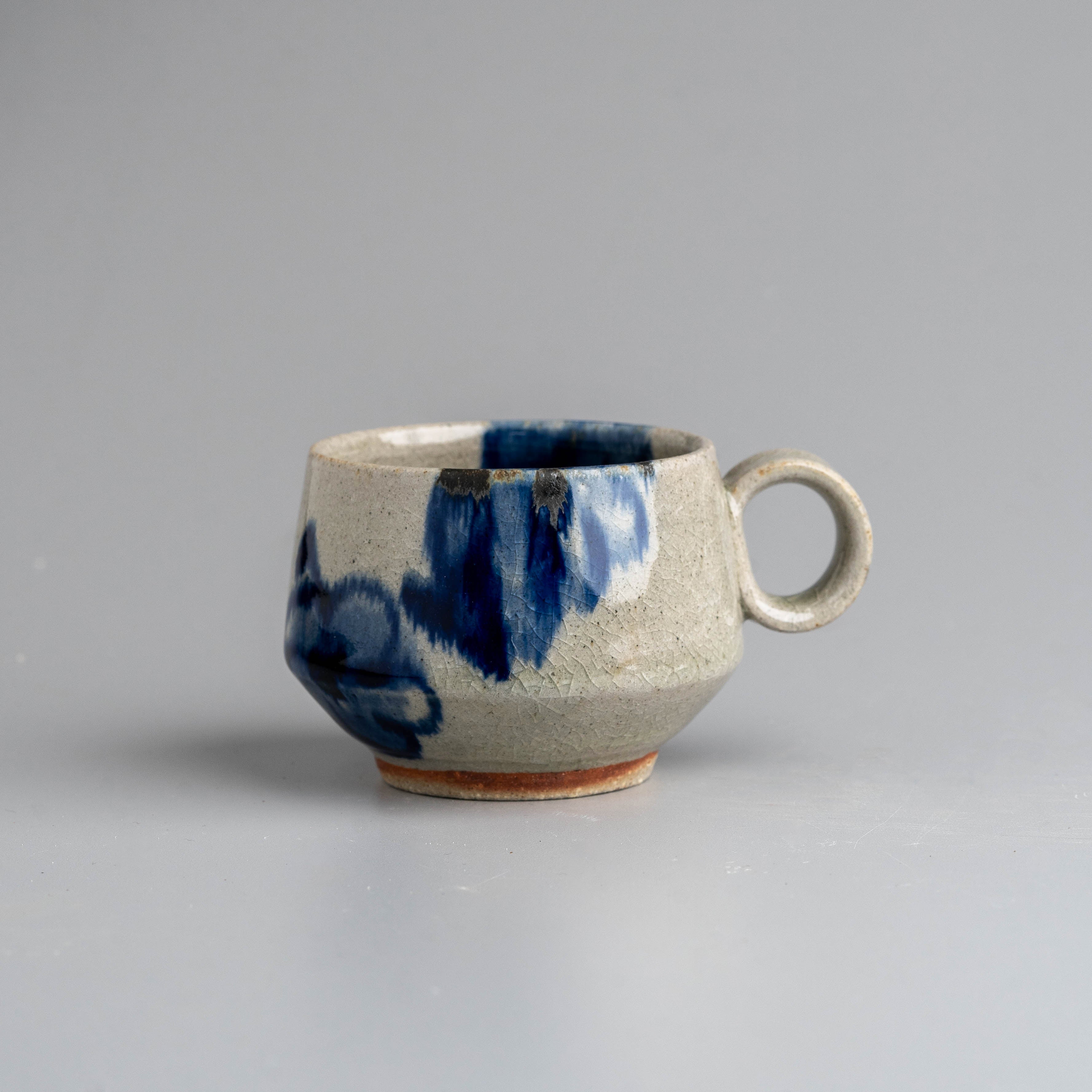 Cobalt Bloom Cup Set